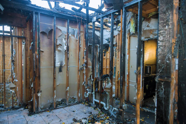 Professional Emergency Fire Cleanup technician working in Randallstown, MD